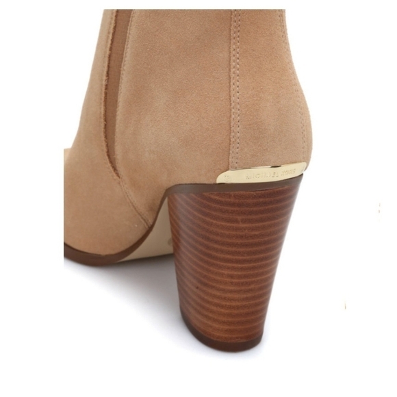 Michael Michael Kors brandy suede slip-on booties - Picture 3 of 14